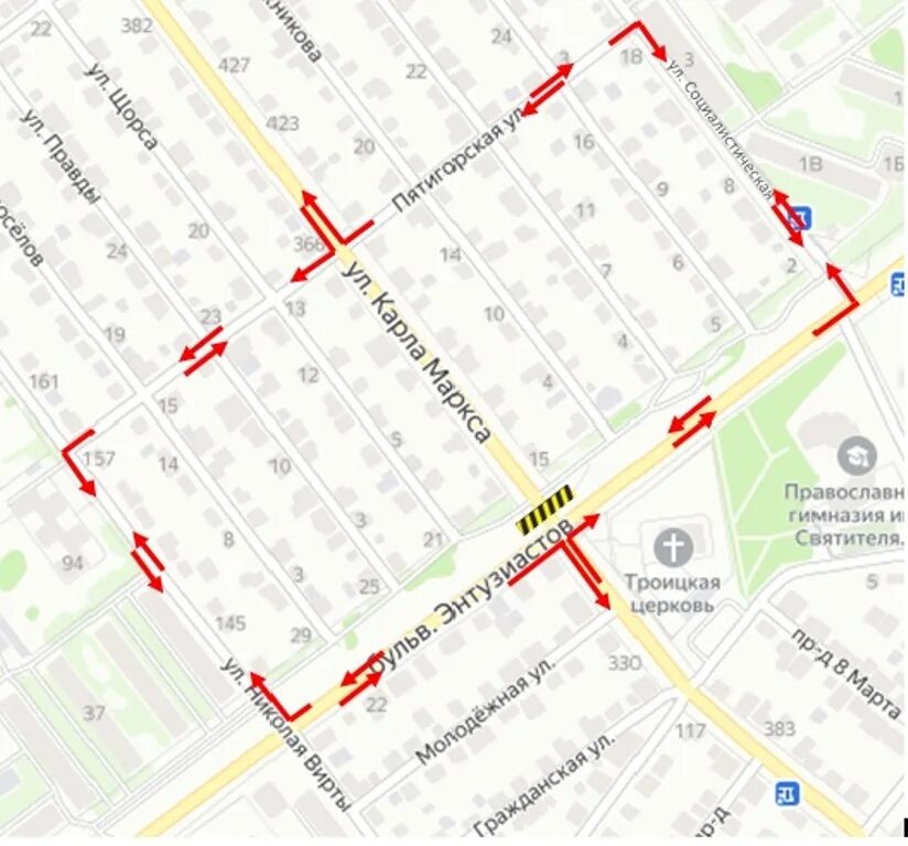 Тамбов карта города с улицами и номерами домов. Местоположение транспорта в городе тамбове