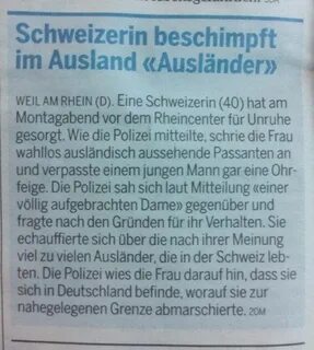 Ausländer перевод текст