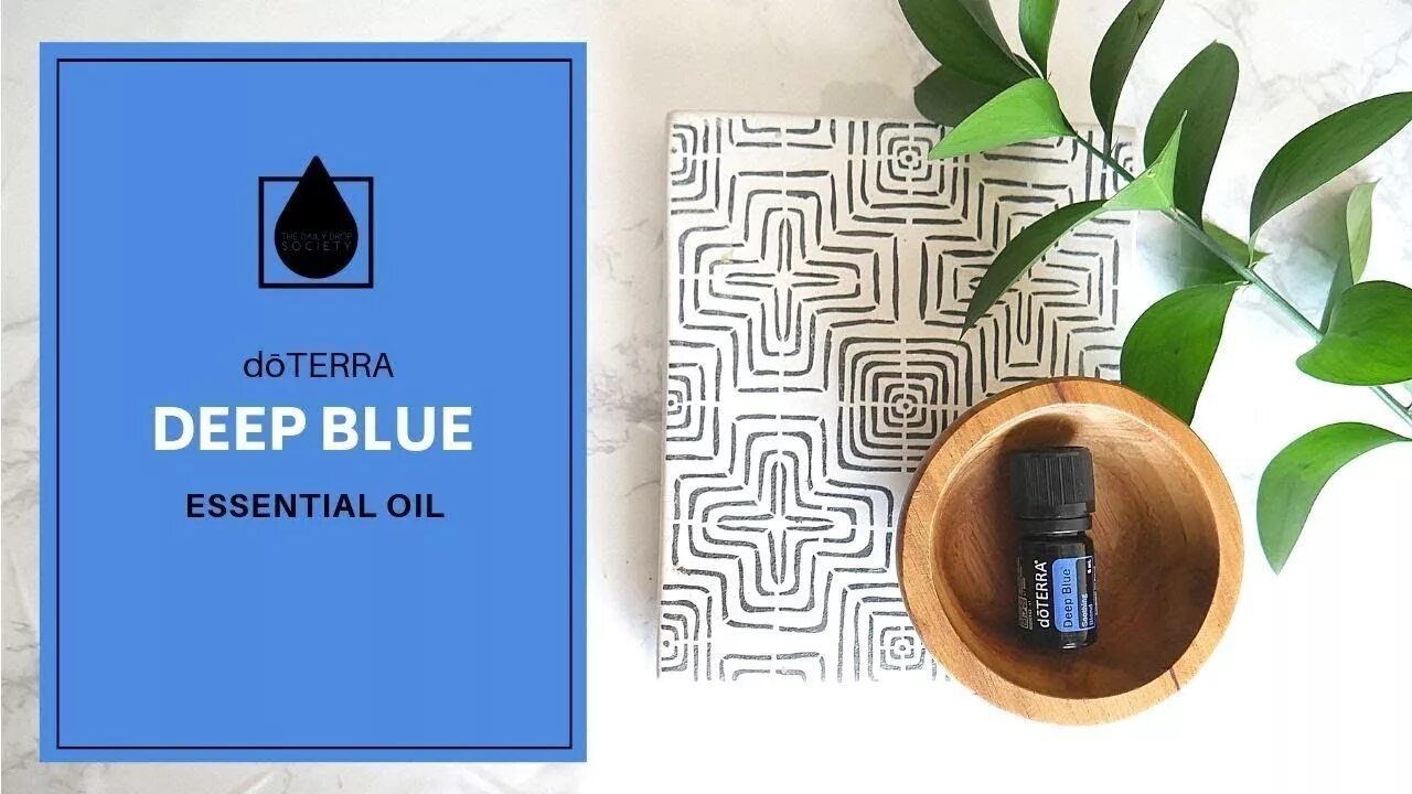 Deep blue масло. Эфирное масло blue doterra. dottera масло deep blue. deep blue doterra масло состав. дотерра смесь дип блю.