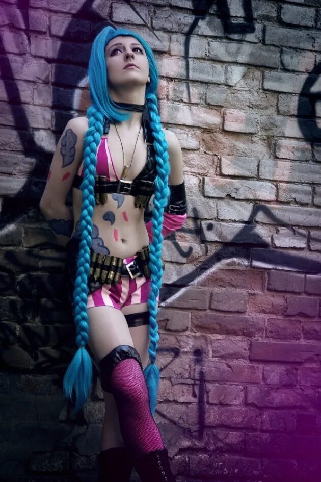 Джинкс аркейн косплей. Джинкс 23. Andastra косплей Джинкс. Jinx cosplay