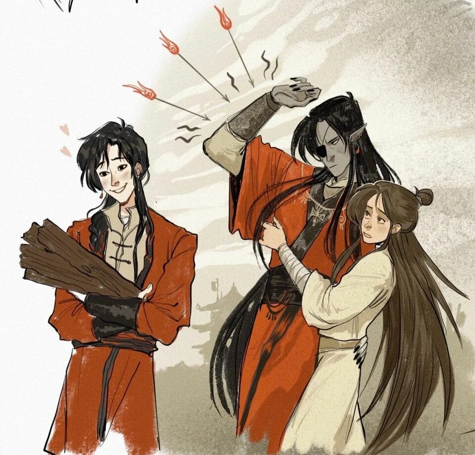 Токийский гуль персонажи антейку. Антейку небожители. Антейку художница благословение небожителей. Благословение небожителей книга иллюстрации антейку. Хуа чен и се лянь комиксы.