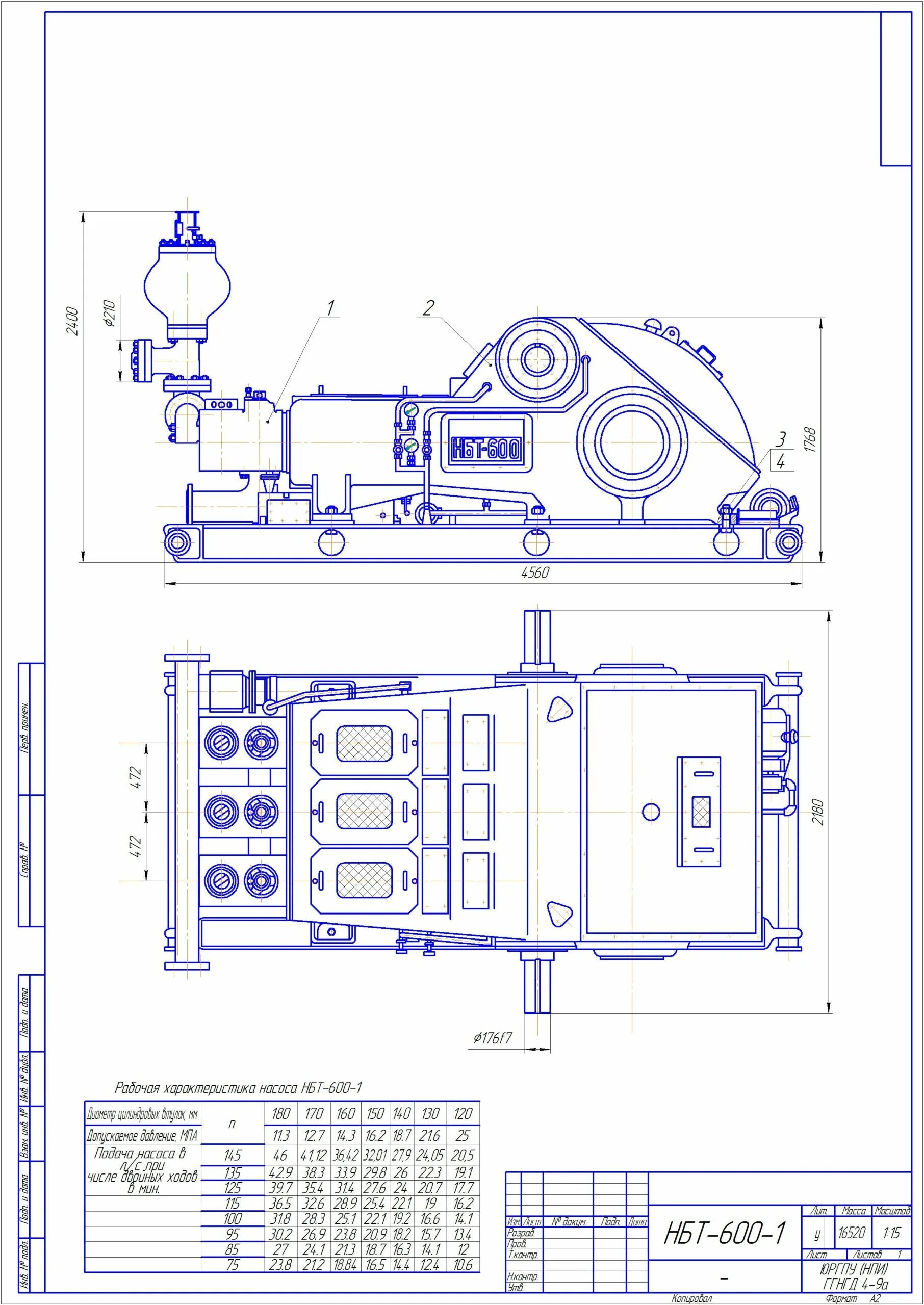 Буровой насос характеристики. Насос буровой НБТ 600 схема. Чертеж бурового насоса НБТ 600. НБТ 600 насос. Насос УНБ 600 чертеж.