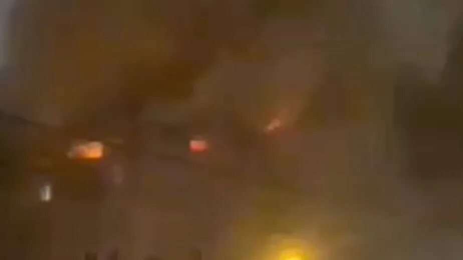 В москве горела крыша