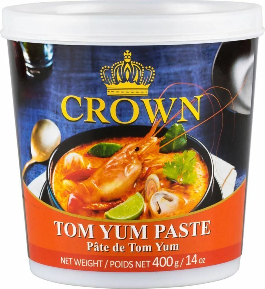 Паста tom kha. Паста том yam кисло-сладкая aroy-d 400г / тайланд. Паста том ям crown. Том ям краун 1 кг. Паста том ям.