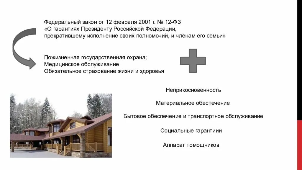 Гарантии президента прекратившего свои полномочия. Социальные гарантии президента рф