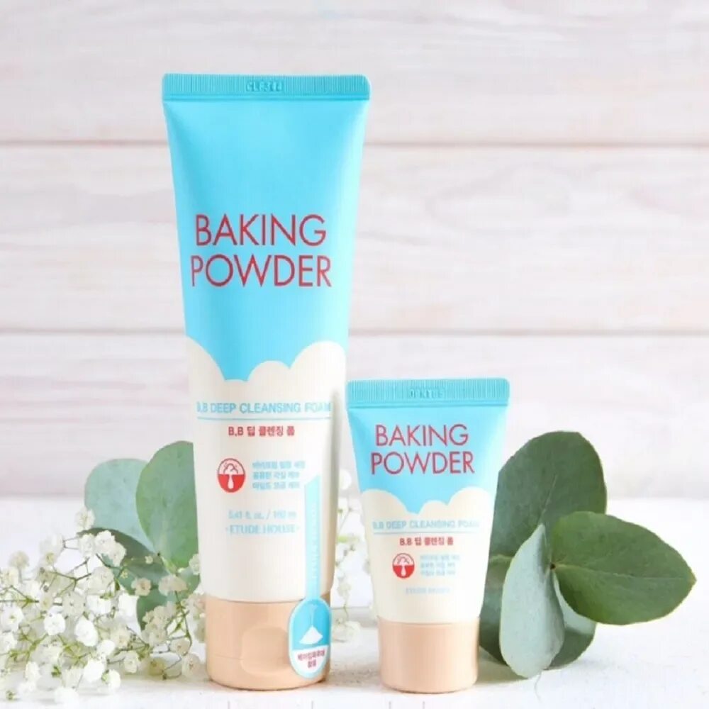 Baking powder deep cleansing foam. Корейская умывалка Baking Powder. Пенка Etude House Baking Powder. Etude House. Baking Powder BB Deep.