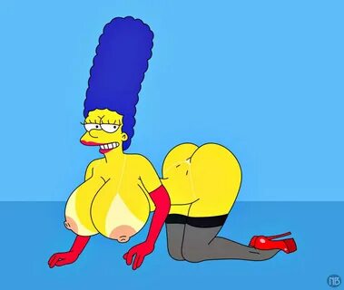 Marge Simpson Tits Stockings Big Breast.