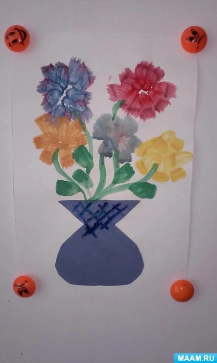 Аппликация ваза с цветами старшая группа. Рисование ваза с цветами старшая группа. Аппликация с элементами рисования ваза с цветами. Аппликация цветы в вазе подготовительная группа. Ваза с цветами рисование в подготовительной группе