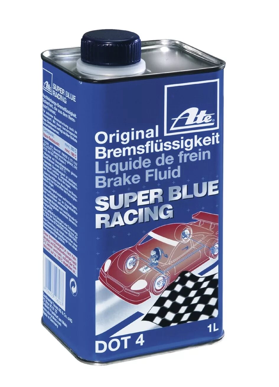 Тормозная жидкость ate super Blue Racing. Тормозная жидкость ate Dot 4 1л. Ate Brake Fluid SL.6 0.5. Тормозная жидкость Ате синяя. Ate sl