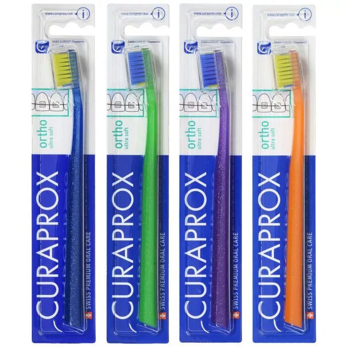 Curaprox зубная купить. Curaprox 5460 Ortho. Зубная щетка Curaprox 5460. Curaprox CS 5460 Ortho. Ортодонтическая щетка cs5460 Ortho.