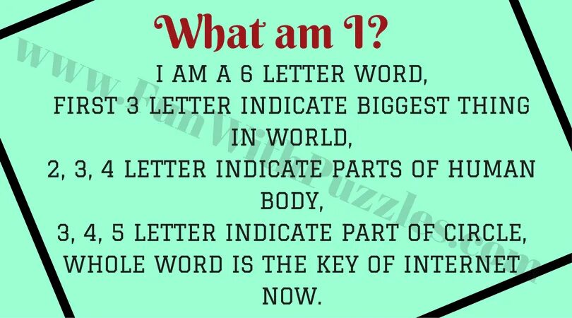 What am i ? Загадка.