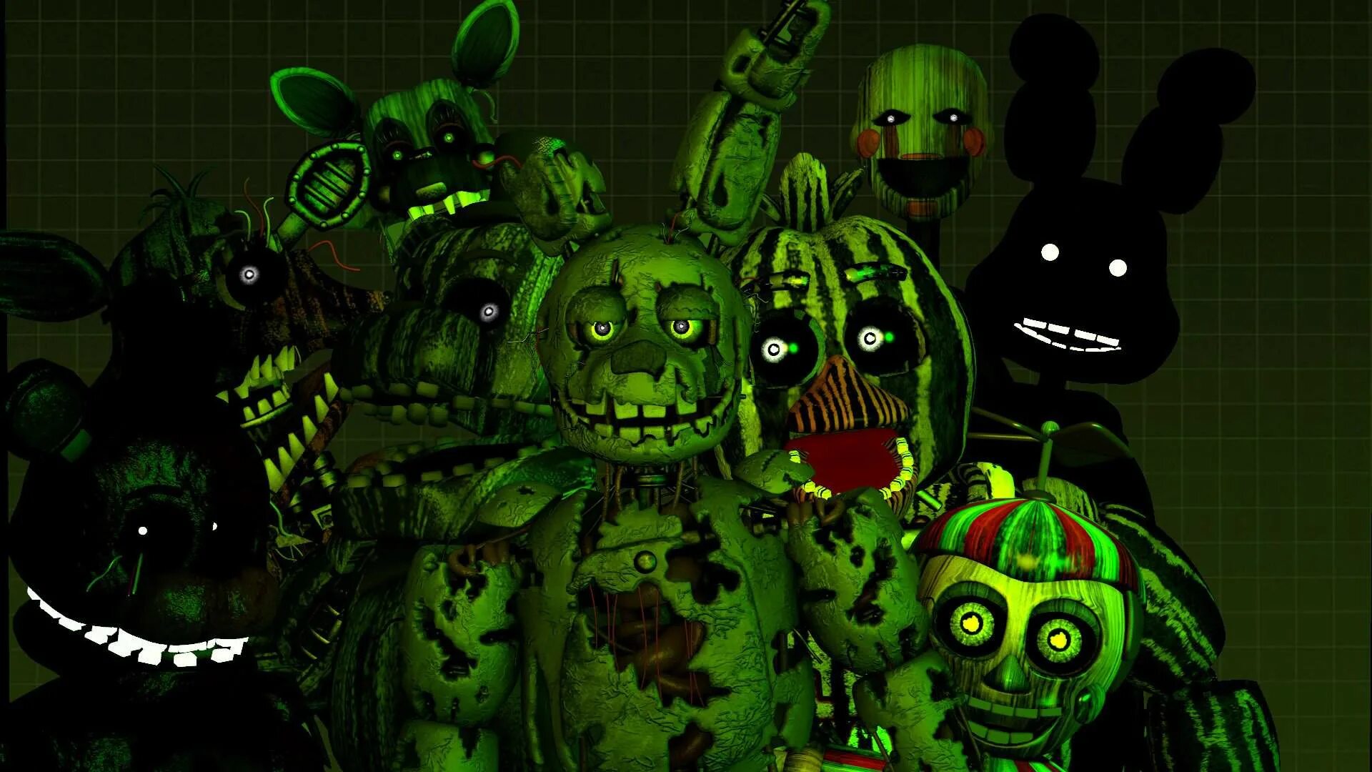 Фнаф 3 на русском на андроид. АНИМАТРОНИКИ ФНАФ 3. FNAF 3 АНИМАТРОНИКИ. ФНАФ 3 персонажи. Фантом АНИМАТРОНИКИ И СПРИНГТРАП.