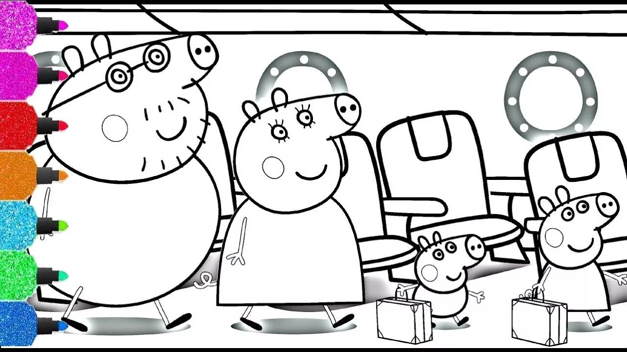 Свинку пеппу раскраски распечатать бесплатно Раскраска с пеппа Peppa pig coloring pages, Peppa pig colouring, Cartoon colorin
