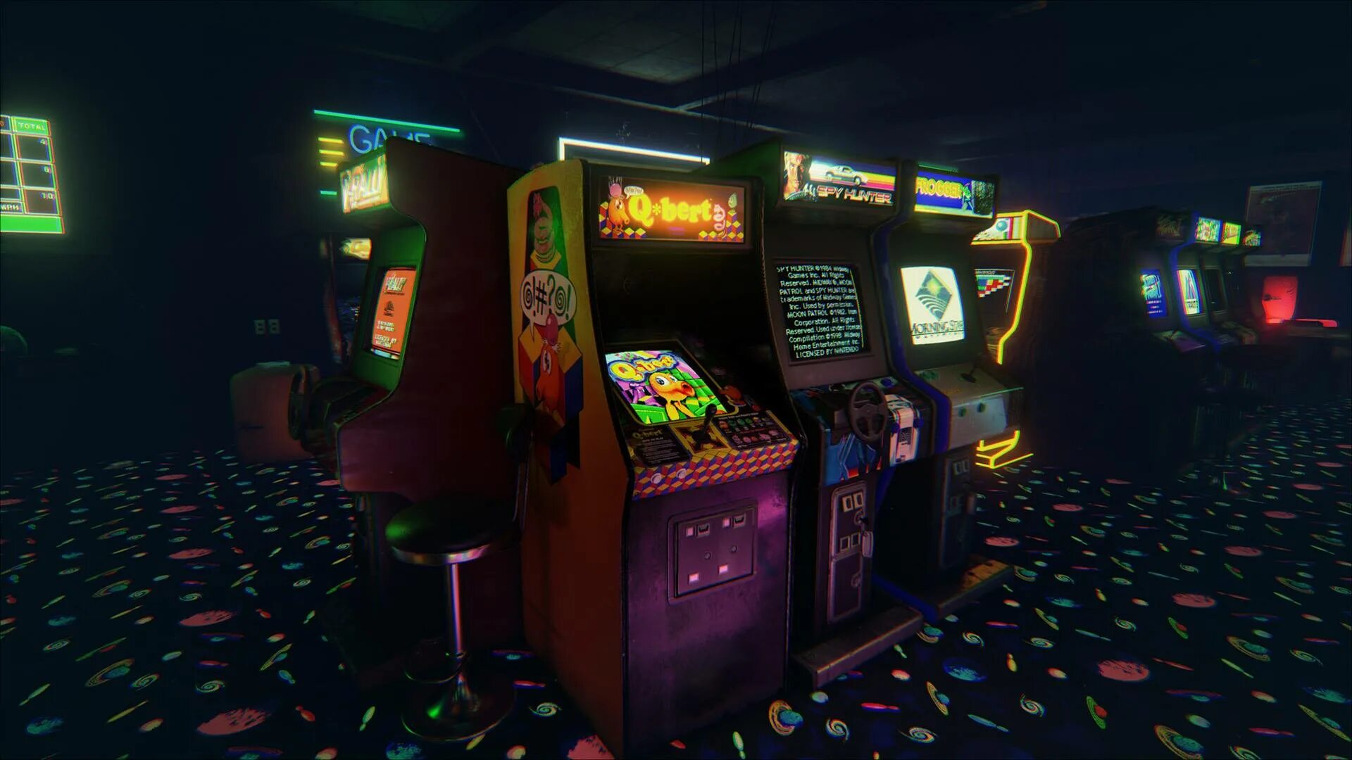 Игровые аппараты deep photos life. Зал игровых автоматов 80х Америка. Arcade 80s. Игровой автомат Retro Arcade. Аркадные автоматы 80-х.