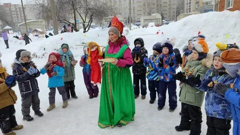 Масленичные гуляния в детском саду