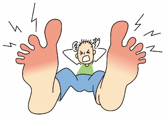 Feet hurt. Hurt Clipart. Get sore feet cartoon.