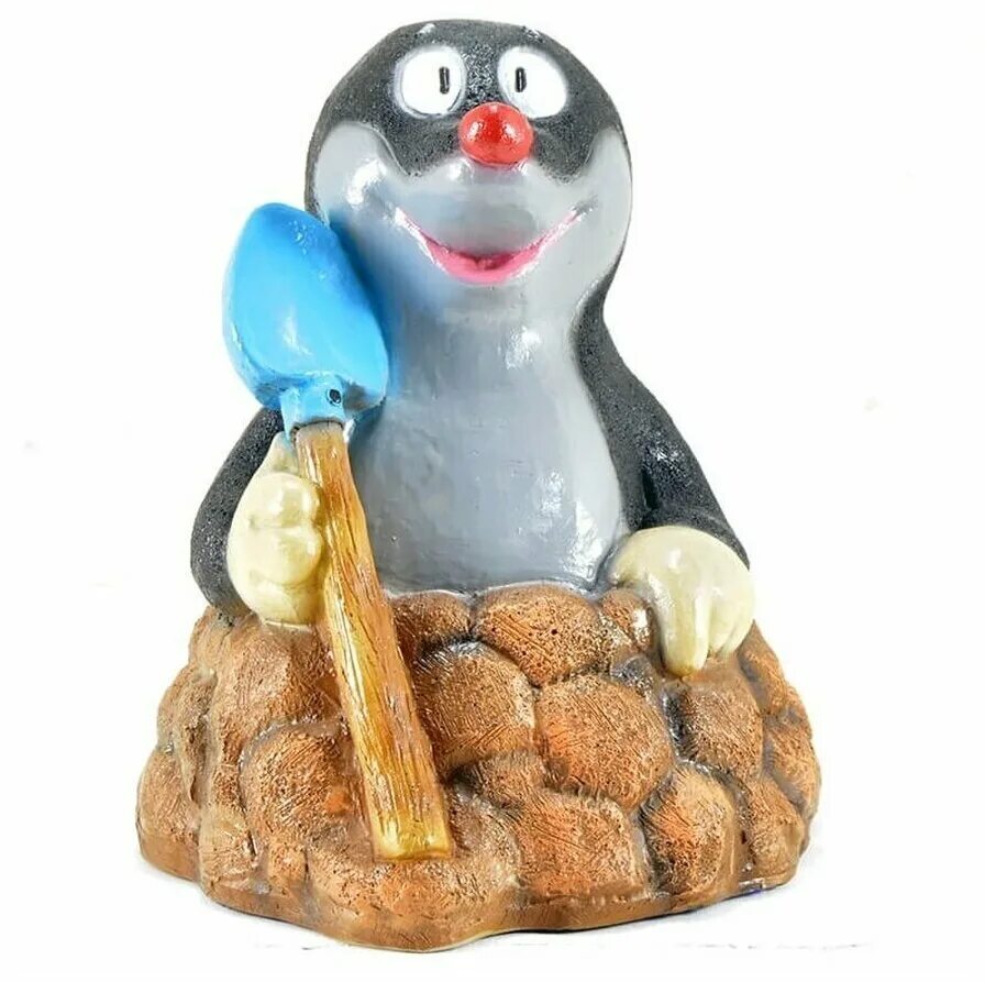 крот мультяшный. крот звездонос. крот для детей. статуэтка крота. крот н.