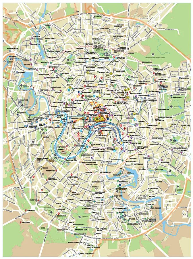 Карта московский 25. Москва. Большая туристическая карта-схема. Город Москва на большой карте. Карта Москвы пдф. Карта центра Москвы пдф.