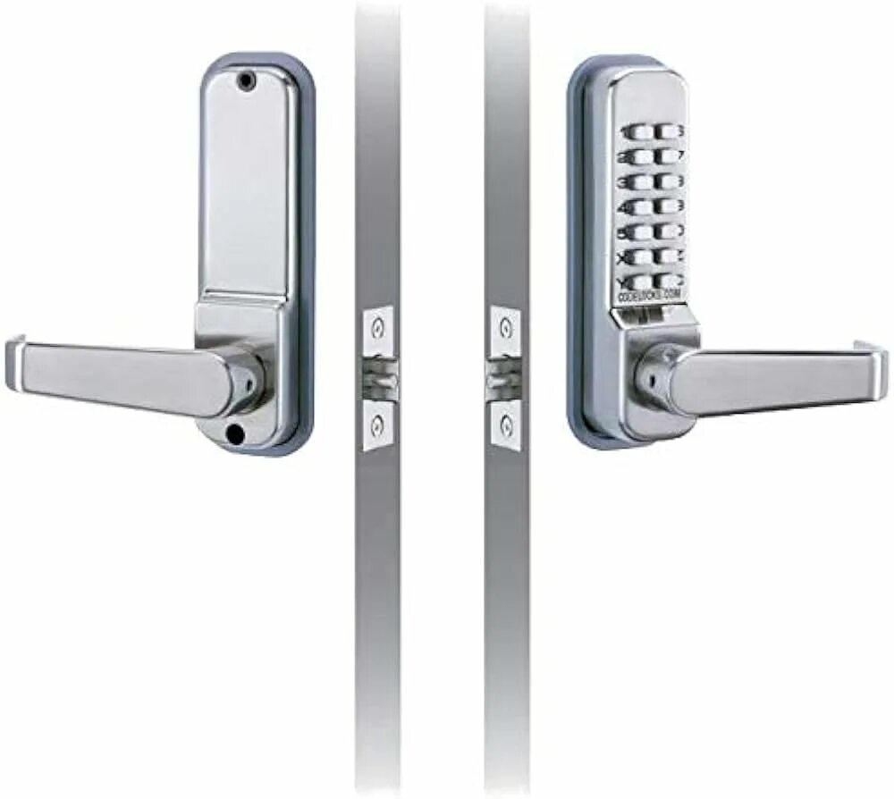 Automatically lock. Дверной замок 21_bb. cl0410. automatic lock. code lock.