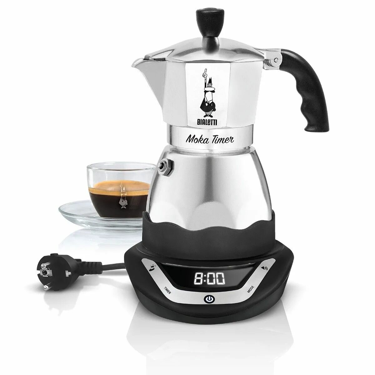 Кофеварка Bialetti Moka timer 6. Гейзерная кофеварка Биалетти Мока. Bialetti гейзерная кофеварка электрическая. Кофеварка Bialetti Moka. Гейзерная кофеварка с автоотключением