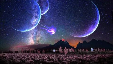 Луна подобна звездам