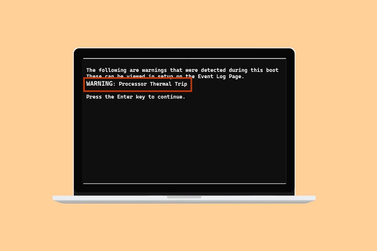 Detected during the previous power on. A thermal shutdown occurred.