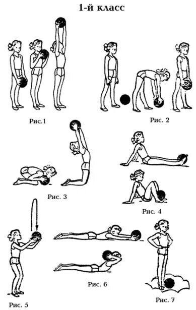 5 упражнений с мячом. Упражнения с мячом для детей. Комплекс упражнений с мячиком. Комплекс упражнений с гимнастическим мячом. Упражнения с мячами для школьников.