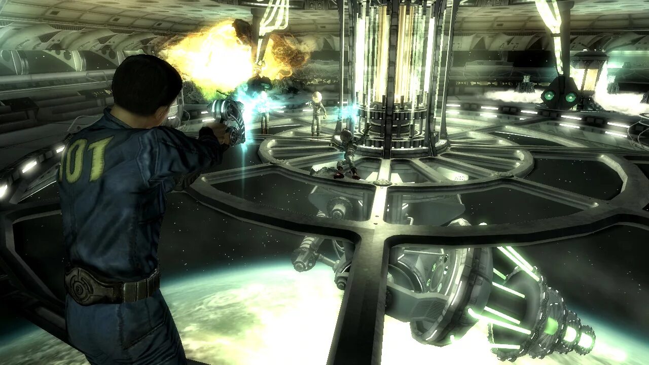 Fallout 3 playground. Fallout 3 mothership zeta. мазершип зета фоллаут 3. fallout 3 xbox 360. фоллаут 3 dlc mothership zeta.