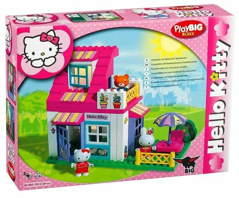 Домик хелло. Домик Хелло Китти. Androni giocattoli hello Kitty. Конструктор Androni giocattoli hello Kitty 8678-00hk карета.