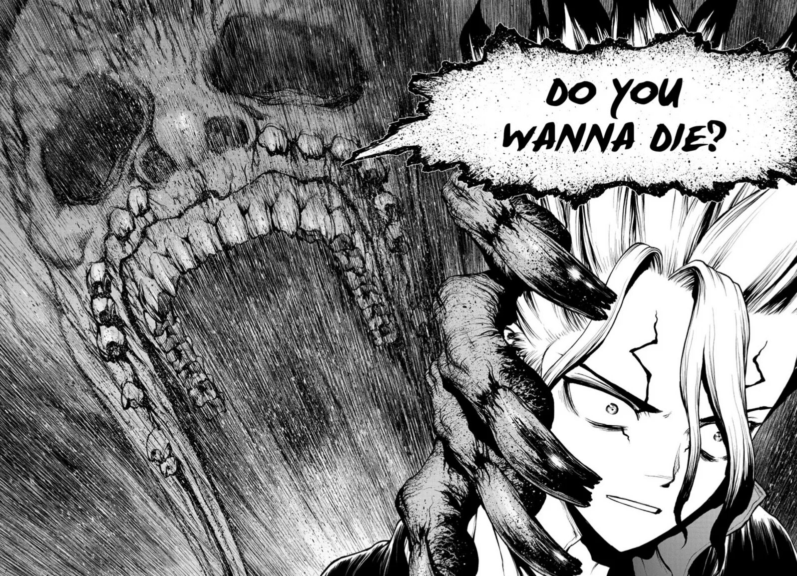 Why man. Why man dr stone. доктор стоун страшные манга. dr stone 228 raw. drstoun.