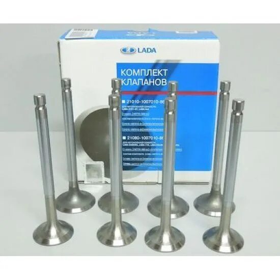 Клапана впускные, выпускные 2108 комплект 8 шт. SV-PARTS - SV parts арт. 21080-1