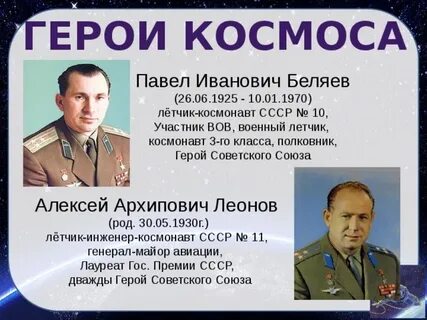 Герои космоса 5 класс по однкнр доклад