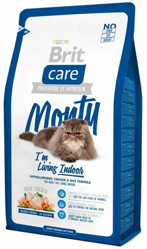 Сухой корм для кошек Brit Care. Brit Care Cat Monty Indoor. Корм для кошек Brit Care Monty с курицей 2 кг. Brit super Premium для кошек. Купить корм брит для кошек