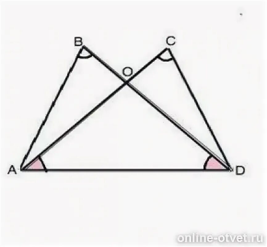 В равных треугольниках против равных сторон лежат. В равных треугольниках против равных сторон лежат равные углы. Против равных углов лежат равные стороны. Против равных сторон треугольника лежат равные углы.