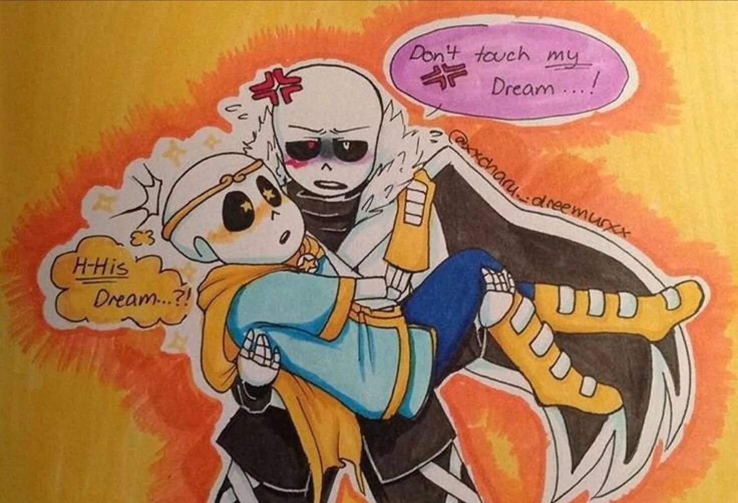 Cross sans x dream sans. Naj санс дрим. дрим и кросс 18 шип. кросс санс и дрим 18. крим кросс и дрим.