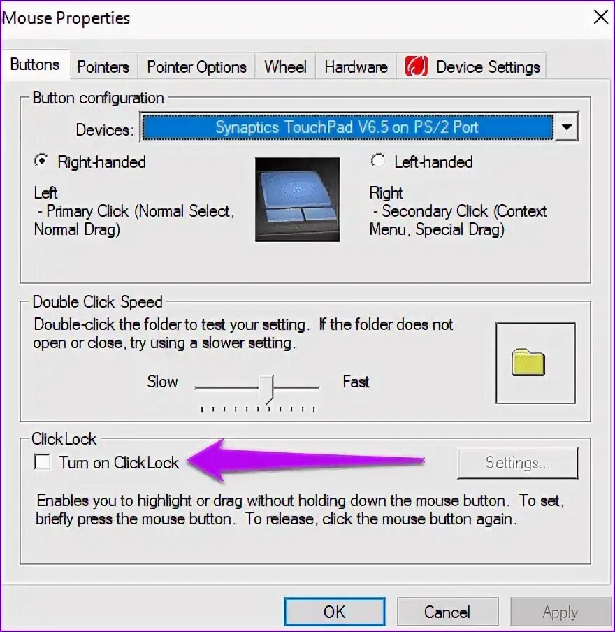 Left mouse click. Left mouse click