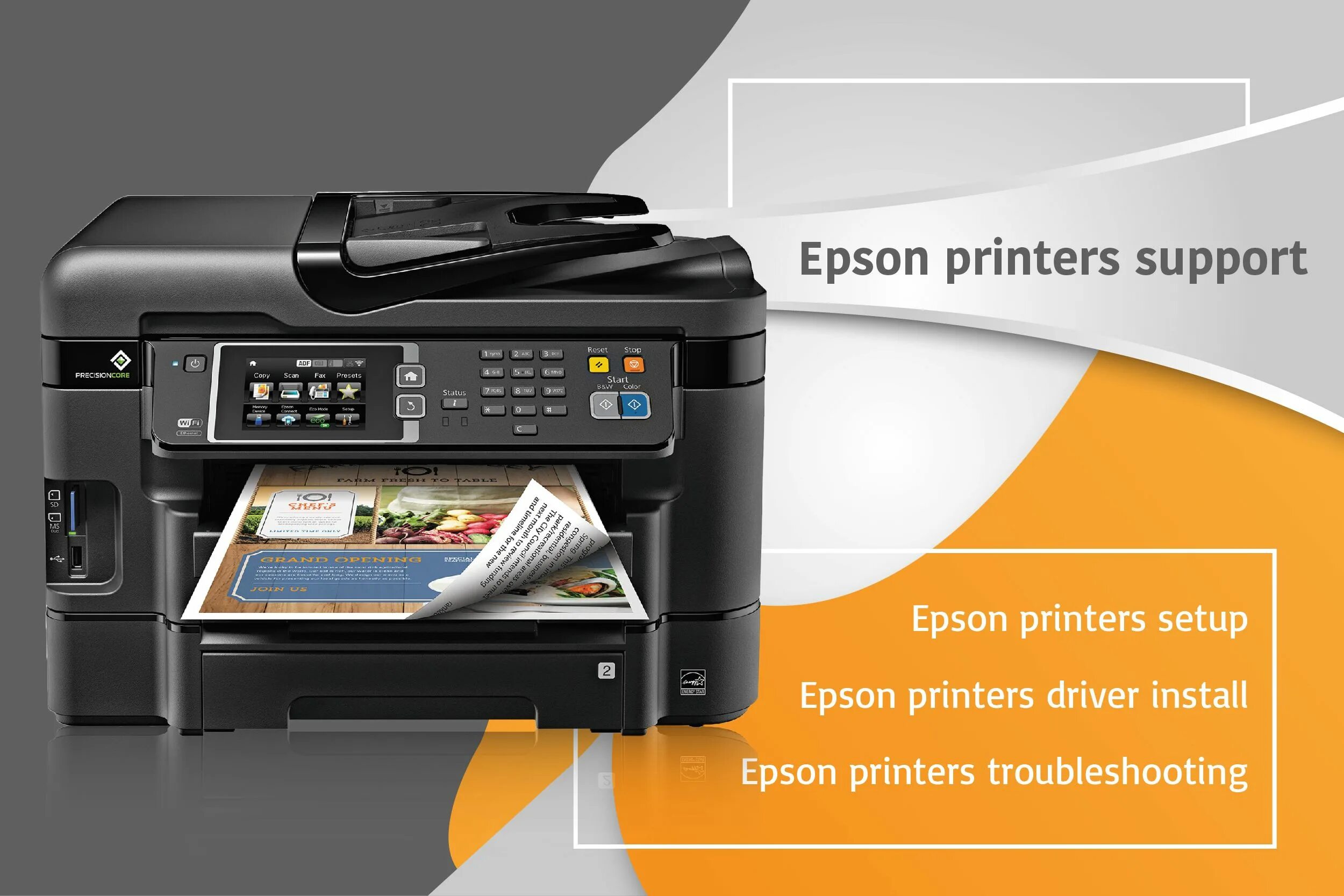 Types of printers. Epson support. Epson Printer ads. Принтер карточек Custom. Epson Printer text.