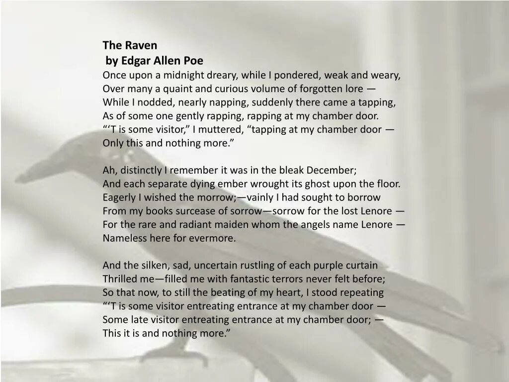 Once while i. Once upon a midnight dreary... once upon a midnight dreary while i pondered weak and weary. edgar allan poe books. the raven poe.