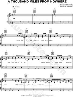 A thousand miles текст
