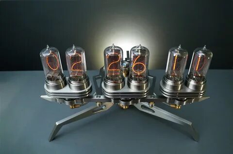 Nixie tube clock