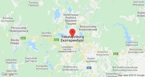 Промышленная карта екатеринбурга