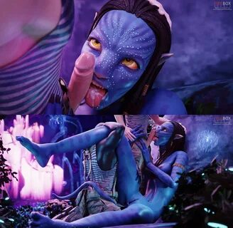 Neytiri getting hungry for human cum (FireboxStudio) .