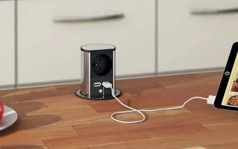 Встраиваемые usb розетки в столешницу
