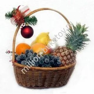 Фрукты подарок на новый год