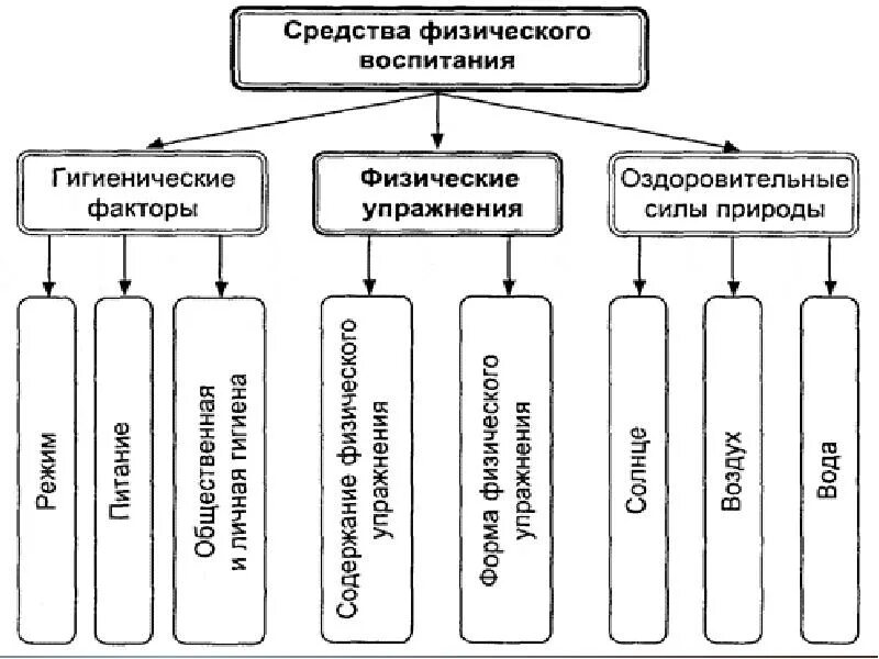 Оздоровительные силы природы и гигиенические факторы. Гигиенические факторы средств физического воспитания. Физические упражнения основные средства физического воспитания. Физические упражнения основное средство физического воспитания.