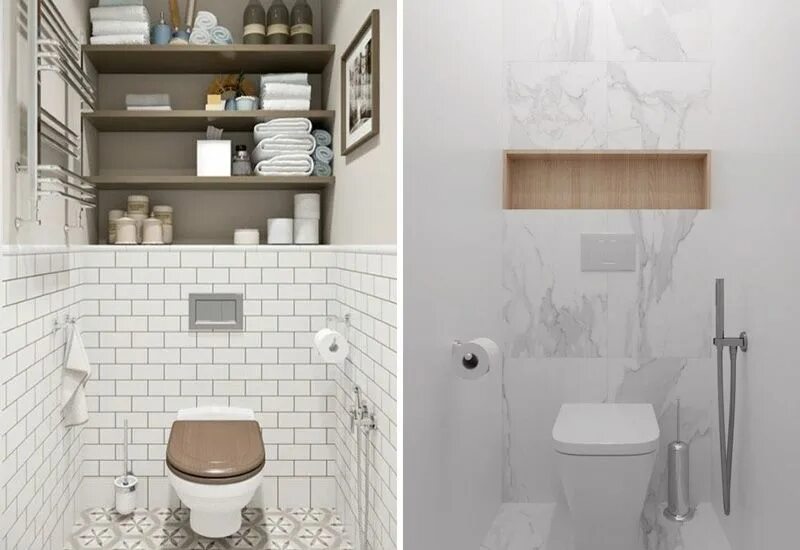 интерьер туалета. белый туалет. интерьер туалета. современная туалетная комната. отделка туалета в квартире.