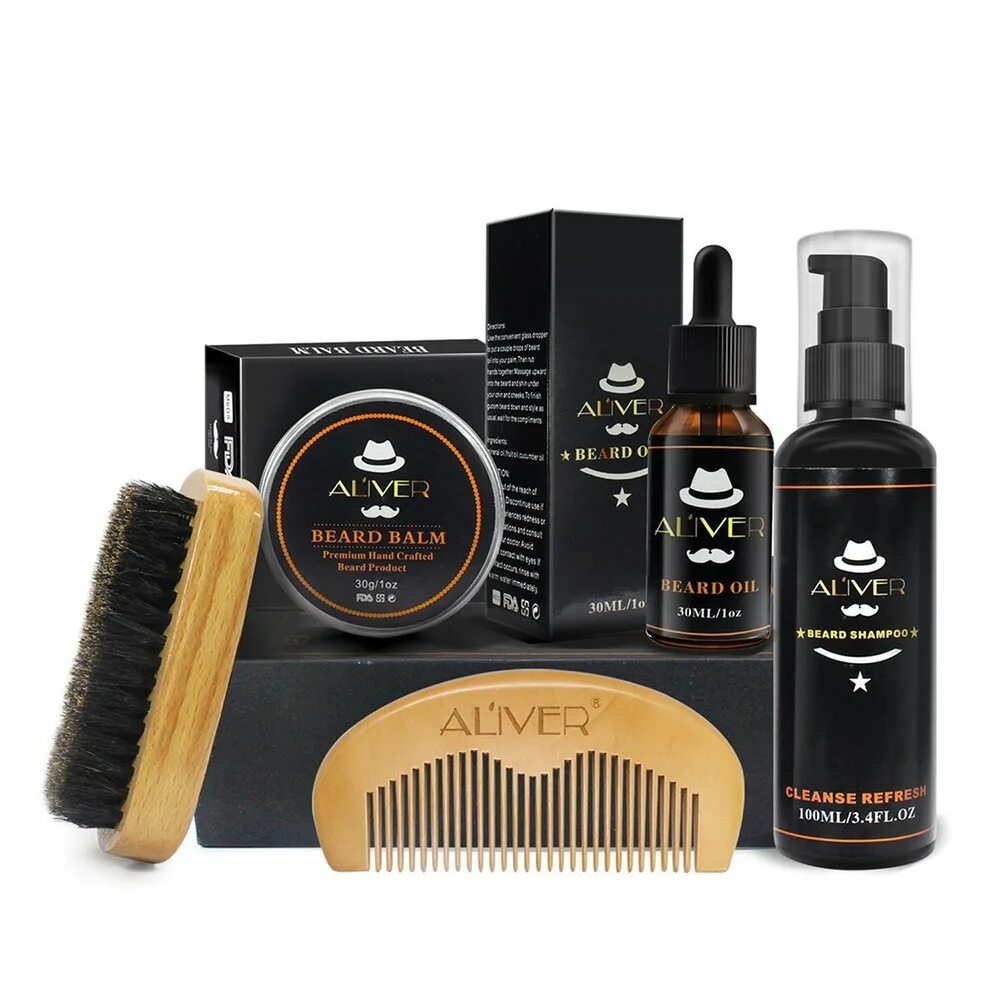 Набор для бороды. Мужской набор для бороды. Bartpflege набор. Aliver mens beard kit. Набор для бороды.