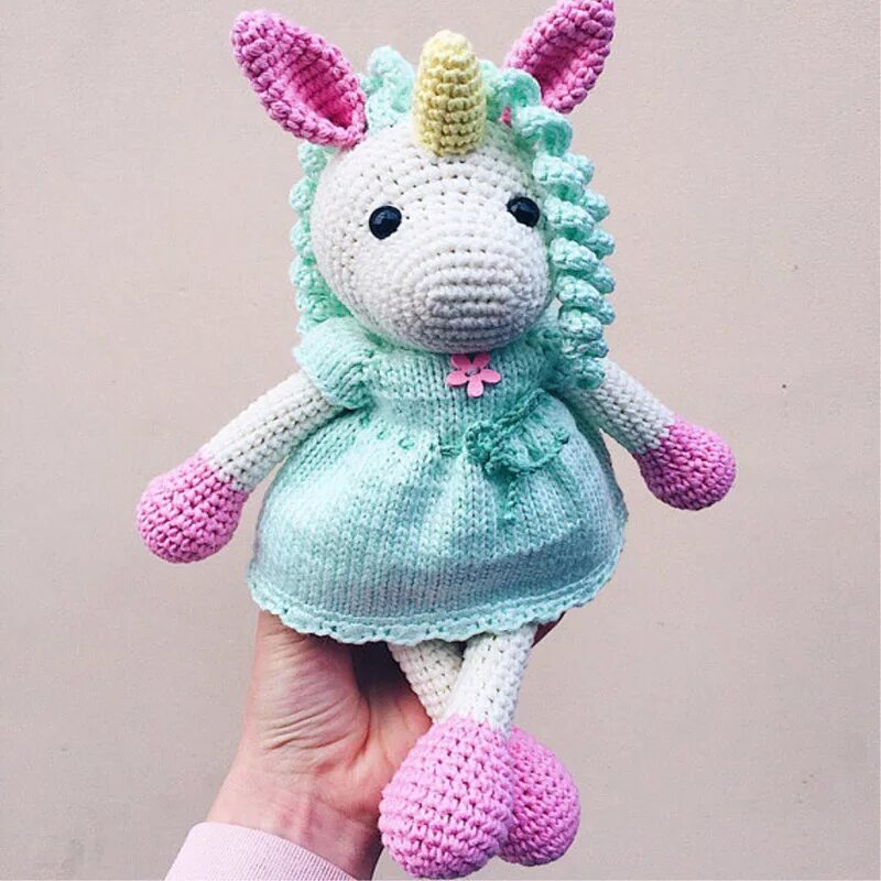 Вязание игрушек девочки