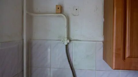 Приклеить газовой
