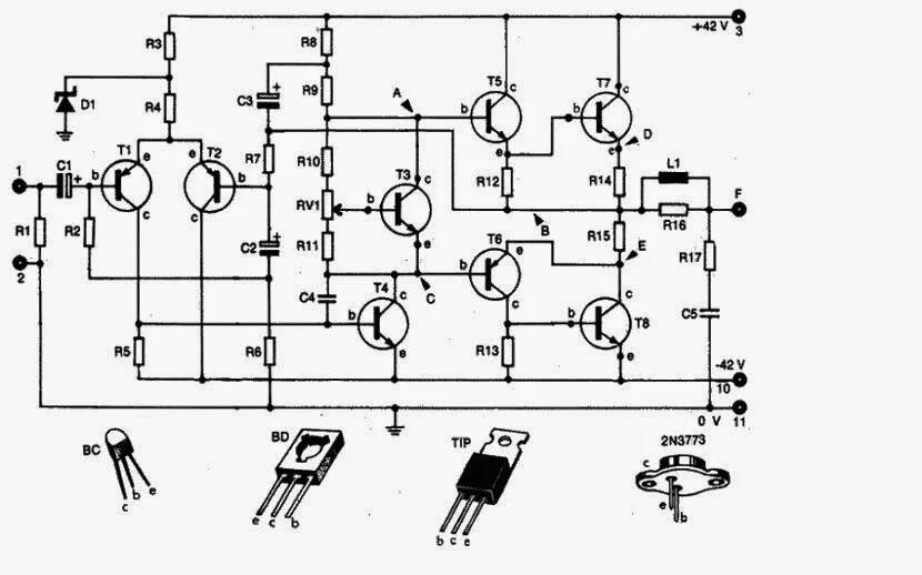 Усилитель НЧ 100 ватт схема. Схема усилителя мощности 100 Вт на транзисторах. Схема усилителя мощности на транзисторах на 100 ватт. Схемы усилителя мощности на транзисторах на 500 ватт.